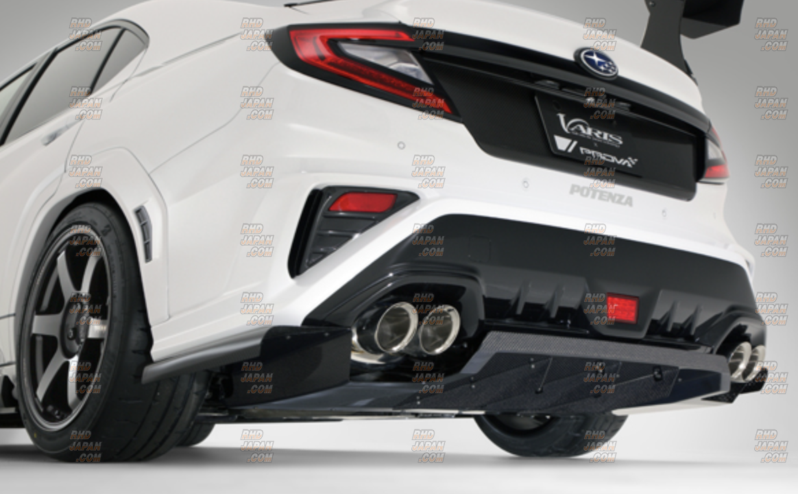 Varis Arising-I Prova Collaboration Rear Diffuser Carbon - WRX S4